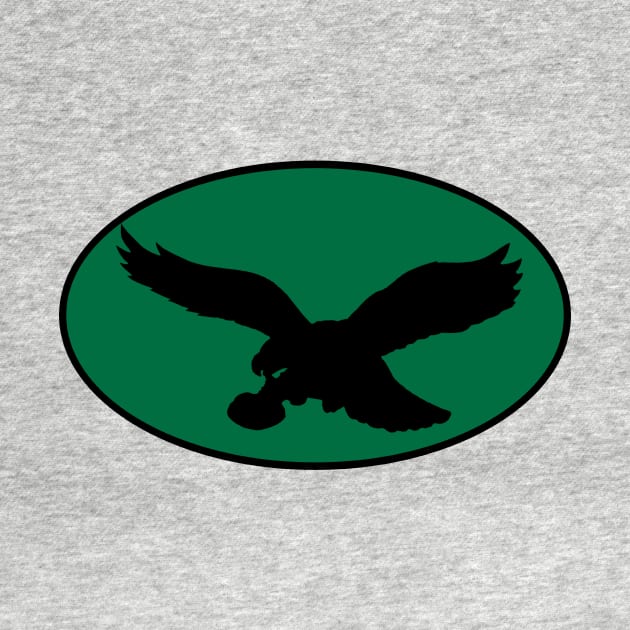 Eagles Batman Logo - Kelly Green by Fishy Beats